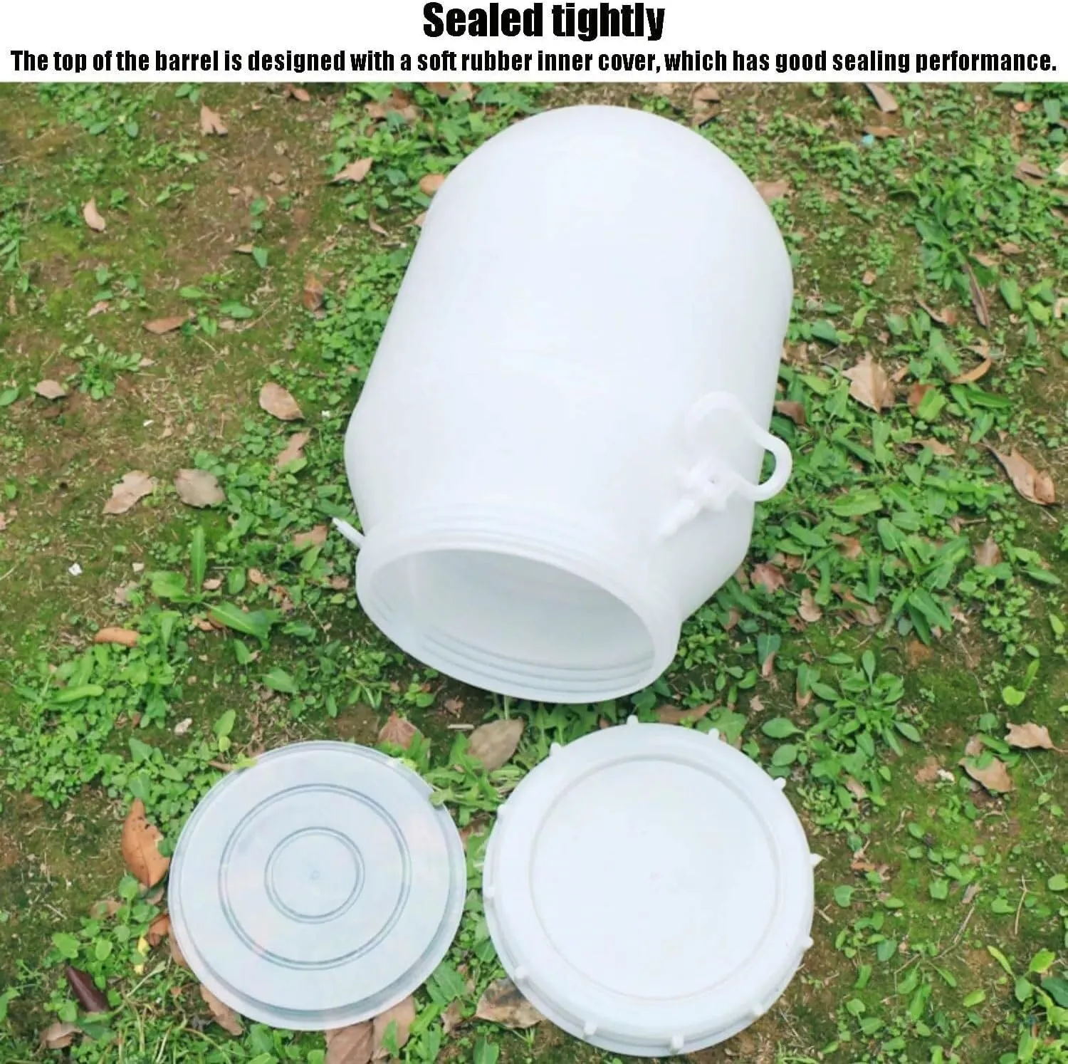 Water Tank 20L/30L/50L/60L Water Bucket,Household Water Storage,Outdoor Food Grade Plastic Water Tank,Large Circular Camp Water Tank