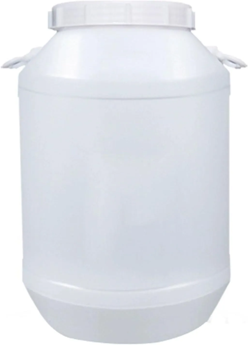 Water Tank 20L/30L/50L/60L Water Bucket,Household Water Storage,Outdoor Food Grade Plastic Water Tank,Large Circular Camp Water Tank(White,20L)