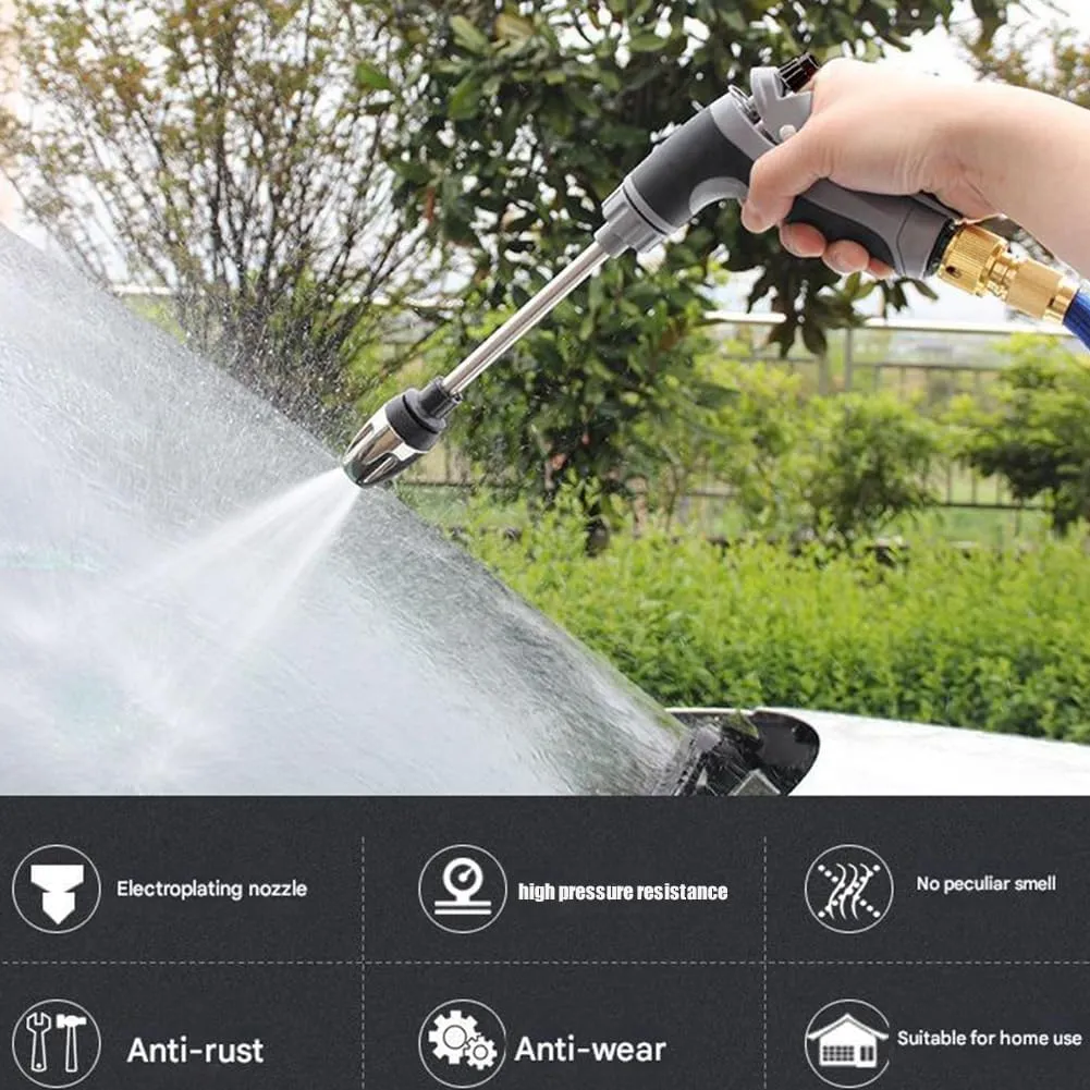 Waterblitz Pressure Washer, Qinux WaterBlitz High-Pressure Gun, Water Blitz Power Washer, Muit-Purpose Turbowasher Hose Sprayer Nozzle Turn Any Hose Into a High-Pressure Water Jet (1pc A#)