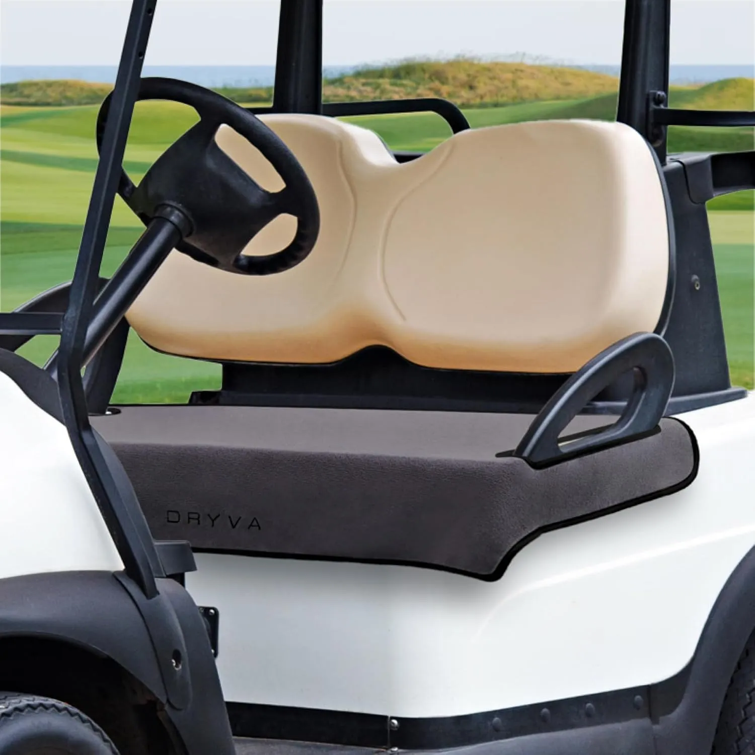 Waterproof Golf Cart Seat Cover – EZGO TXT RXV/Club Car DS Precedent – Non-Slip, Washable Microfiber Seat Towel – 2/4 Person Seats, All Weather