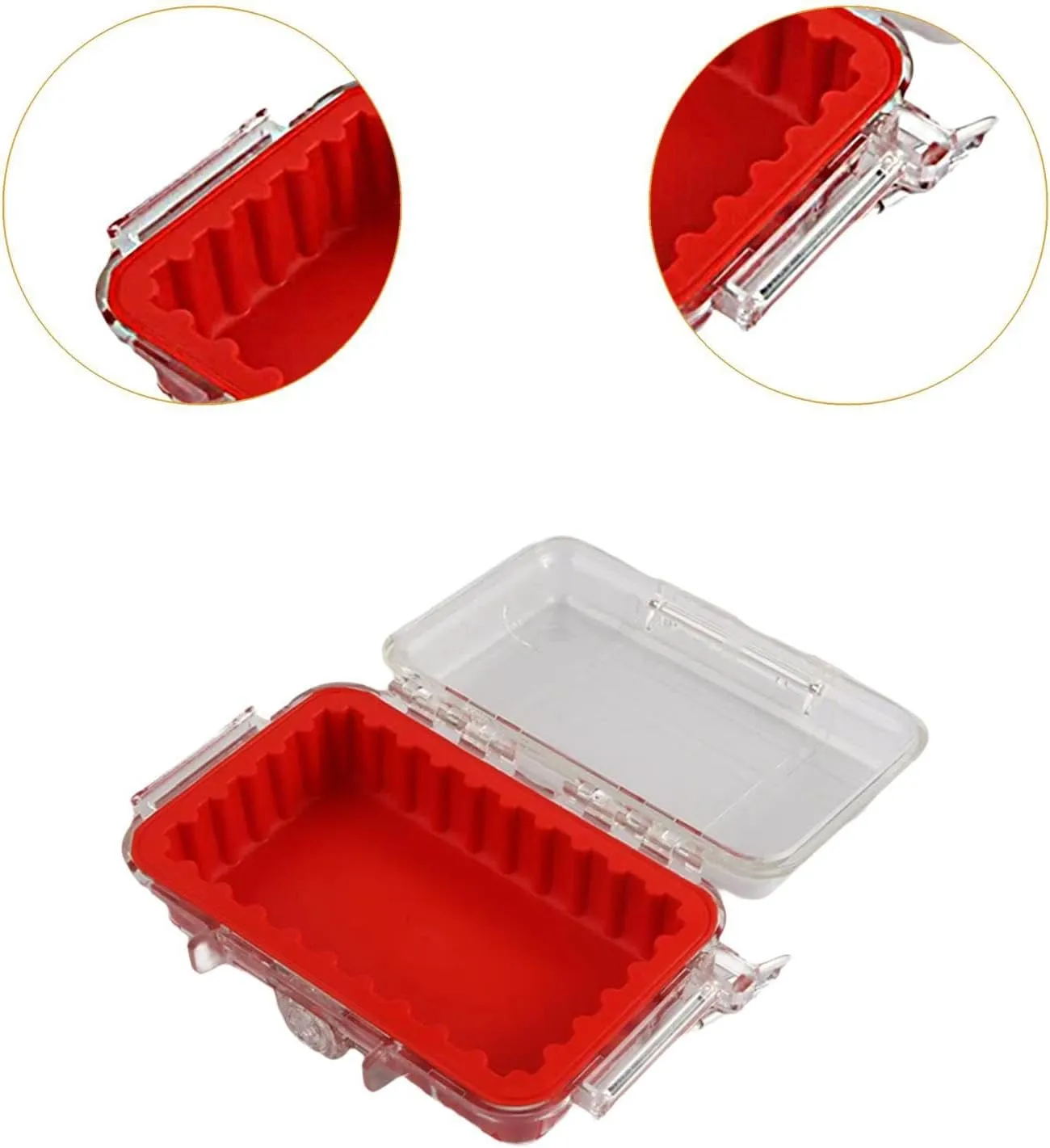 Waterproof Shockproof Box Sealed Carry Box Protection Lightweight Waterproof Storage Case Camping Storage Box for Hiking