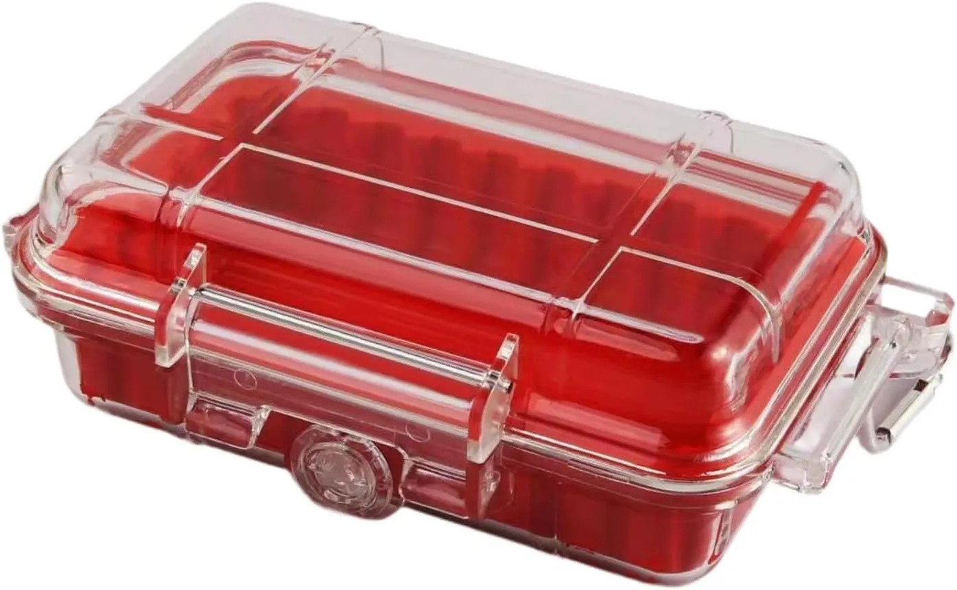 Waterproof Shockproof Box Sealed Carry Box Protection Lightweight Waterproof Storage Case Camping Storage Box for Hiking
