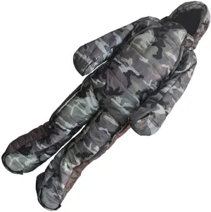 Wearable Ultralight Sleeping Bag Suit, Human Shaped Sleep Pouch Full Body with Arms and Legs, Perfect for Adults and Youth,L