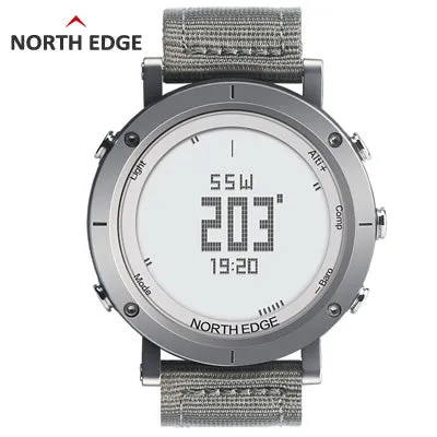 Weather Thermometer Barometer hours hiking clock watch Effortless sports fishing Altitude digital Exclusive access Men NORTHEDGE Altimeter Compass watches