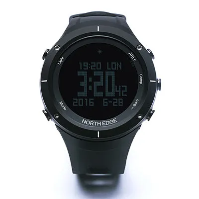 Weather Thermometer Barometer hours hiking clock watch Effortless sports fishing Altitude digital Exclusive access Men NORTHEDGE Altimeter Compass watches