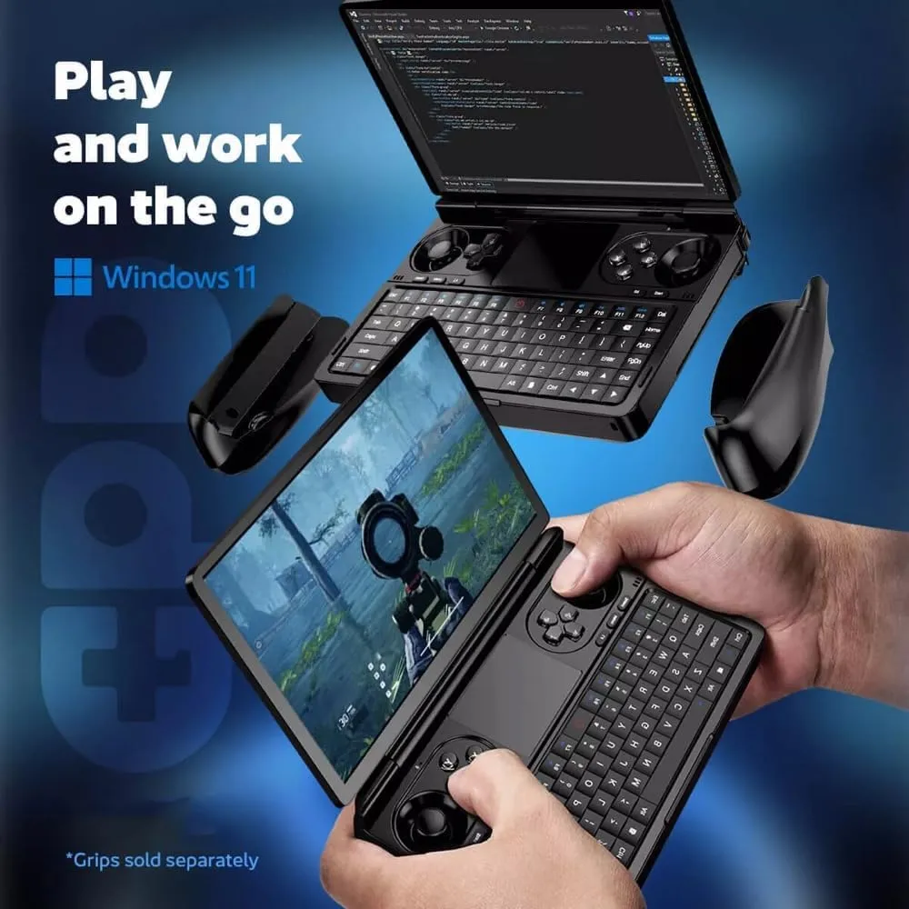 WEELIAO GPD Win Mini 2025 Handheld Gaming PC, 7" 120Hz FHD (1920×1080), AMD Ryzen 7 8840U 8-Core, 16GB RAM, Windows 11, USB4 40Gbps, Portable Gaming Laptop