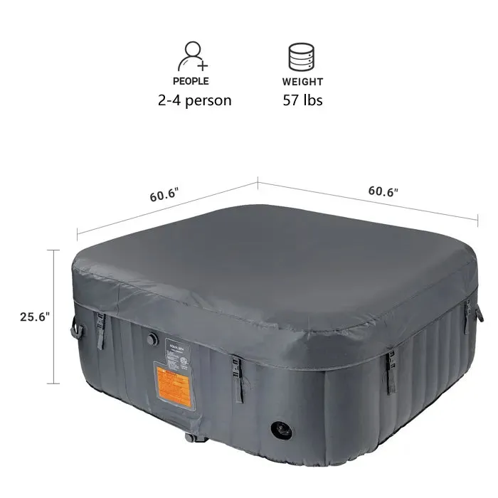 WEJOY Portable Hot Tub with 130 Bubble Jets