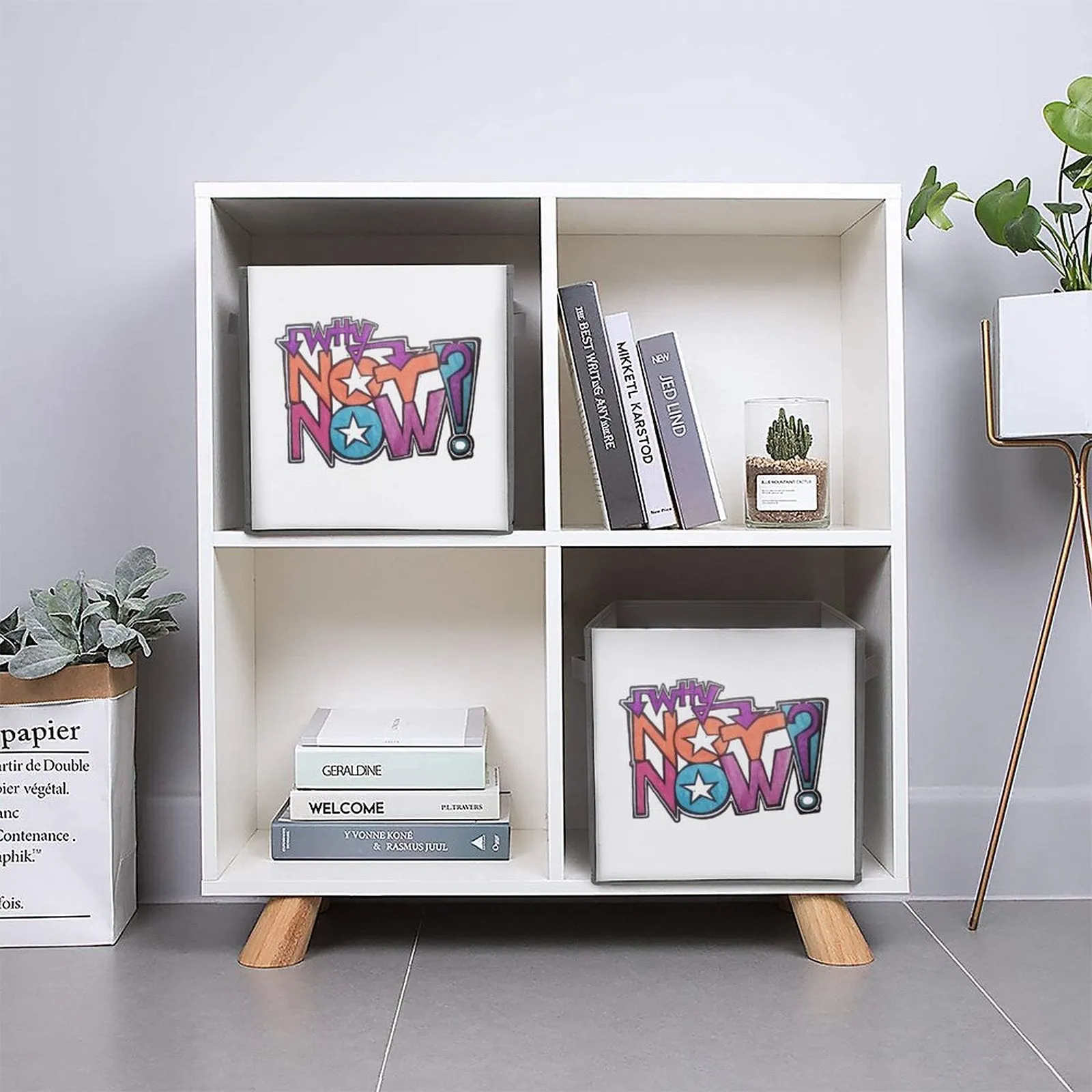 Why Not Now? Folding Storage Bin