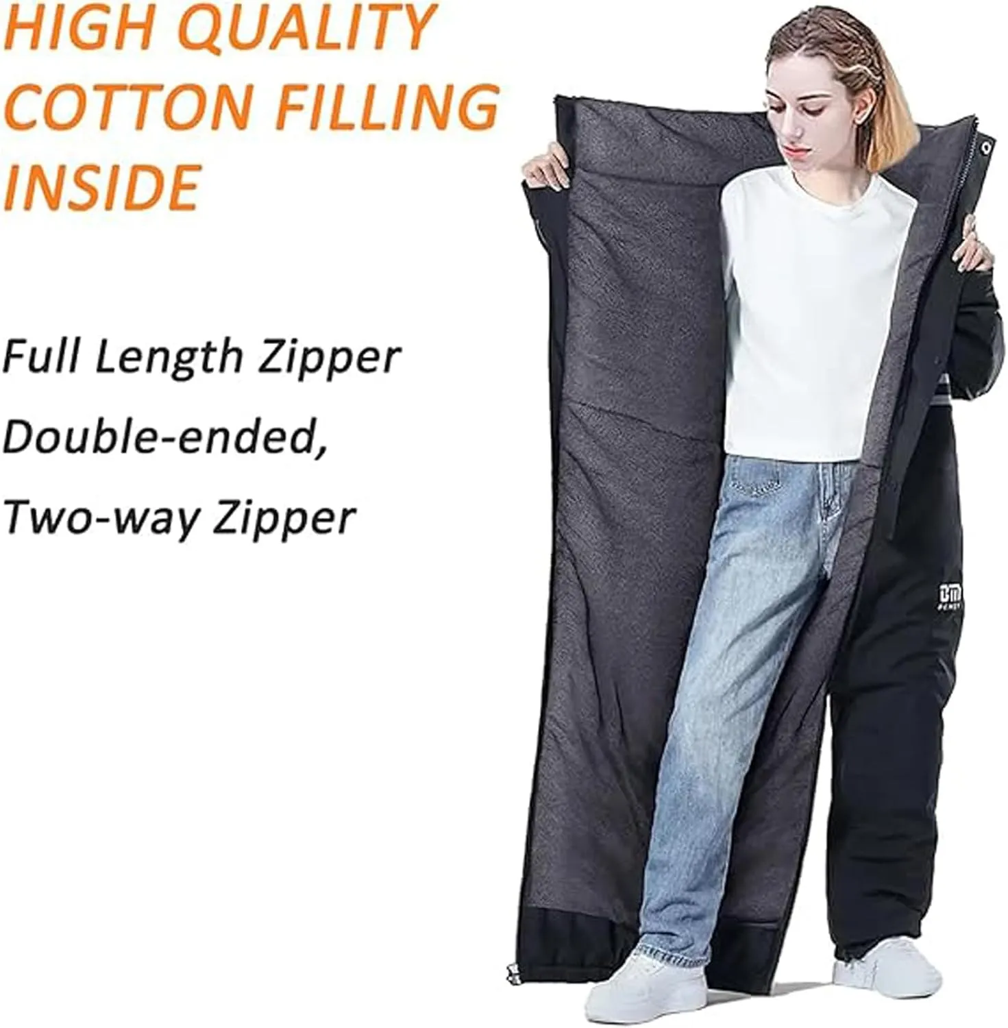Winter Outdoor Riding Insulated Full-Body Suit, Overoles Para El Frío Para Hombre, Waterproof Snow Suit for Men and Woman