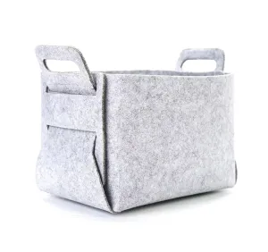 Wool Felt Foldable Storage Bin