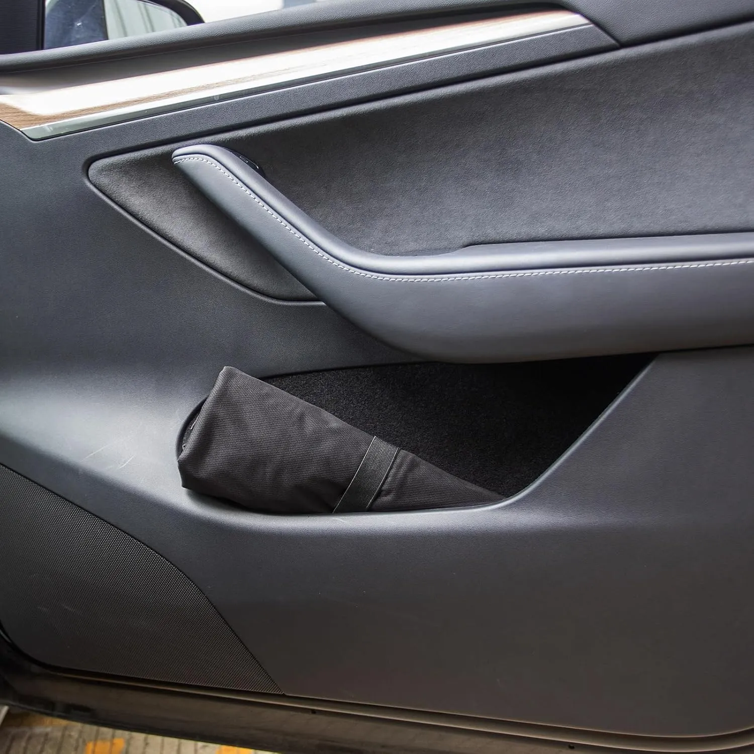 XCAR 2PCS Waterproof Car Seat Covers for Front and Rear Seats, Airbag Compatible,Cloth Seat Covers Universal Fit for Truck Van SUV Black