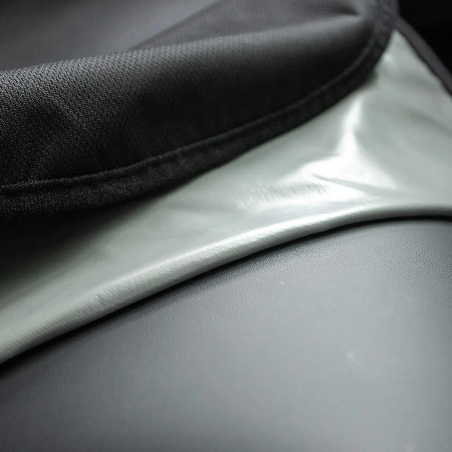 XCAR 2PCS Waterproof Car Seat Covers for Front and Rear Seats, Airbag Compatible,Cloth Seat Covers Universal Fit for Truck Van SUV Black