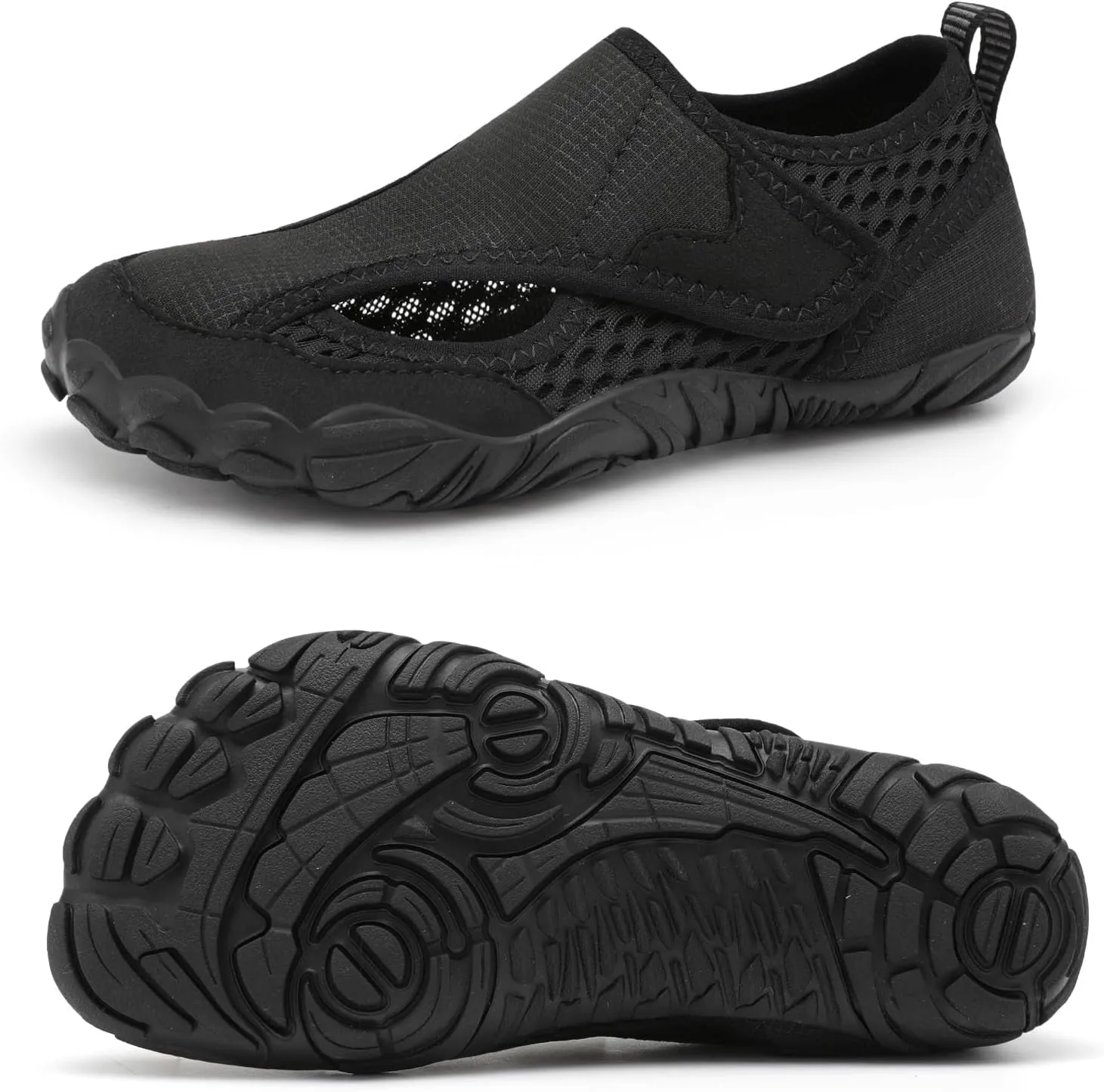 XIHALOOK Water Shoes for Kids Boys Girls Wide Toe Barefoot Quick Dry for Beach Swim Pool Surf Aqua Sports