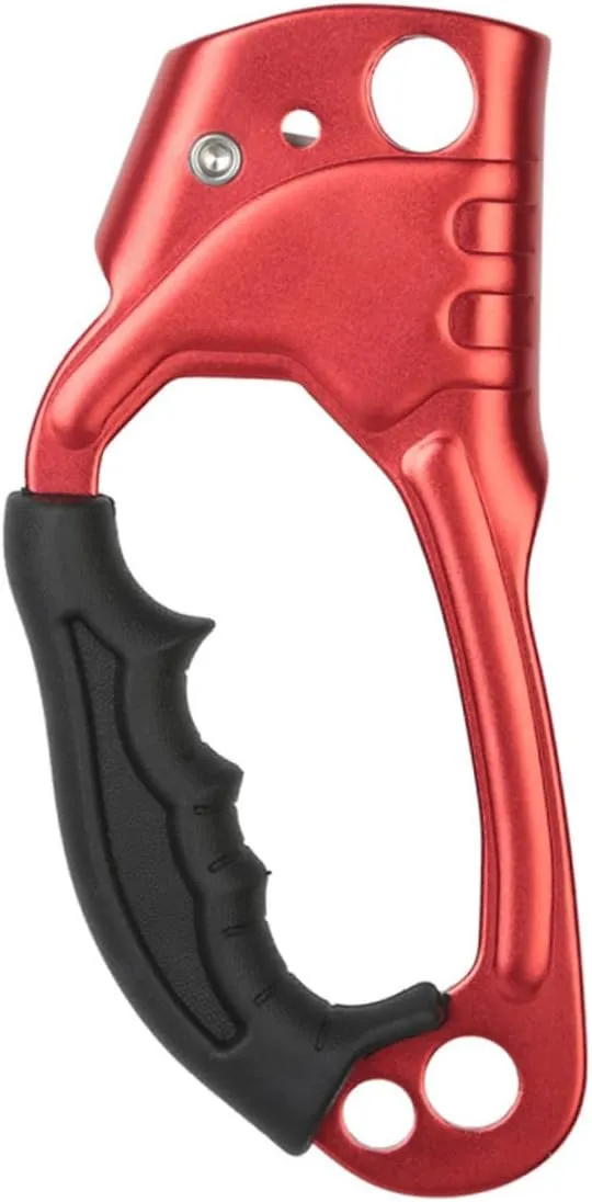 Yardwe Right-Handed Climbing Handheld Riser Clamp 8-12mm Diameter Rope Mountaineering Equipment Ergonomic Design for Safety