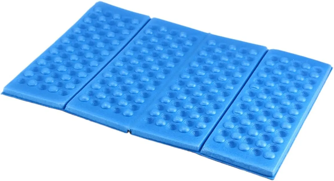 Yardwe Ultra-Lightweight Xpe Camping Pad 4 Pack Folding Seat Cushion Waterproof Insulated for Camping Picnic Park