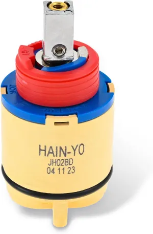 Yetaha OP-340009 Pressure Balance Ceramic Disc Cartridge, Shower Cartridge Replacement, Faucet Cartridge Parts, Compatible with Olympia Tub Shower Valves