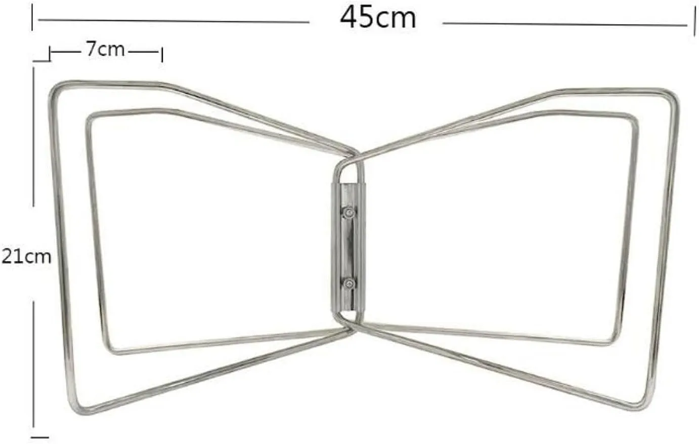 Yiju Foldable Cooler Stand Ice Box Holder Metal with Carry Bag Folding Luggage Rack Water Container Stand for Travel BBQ Cooking