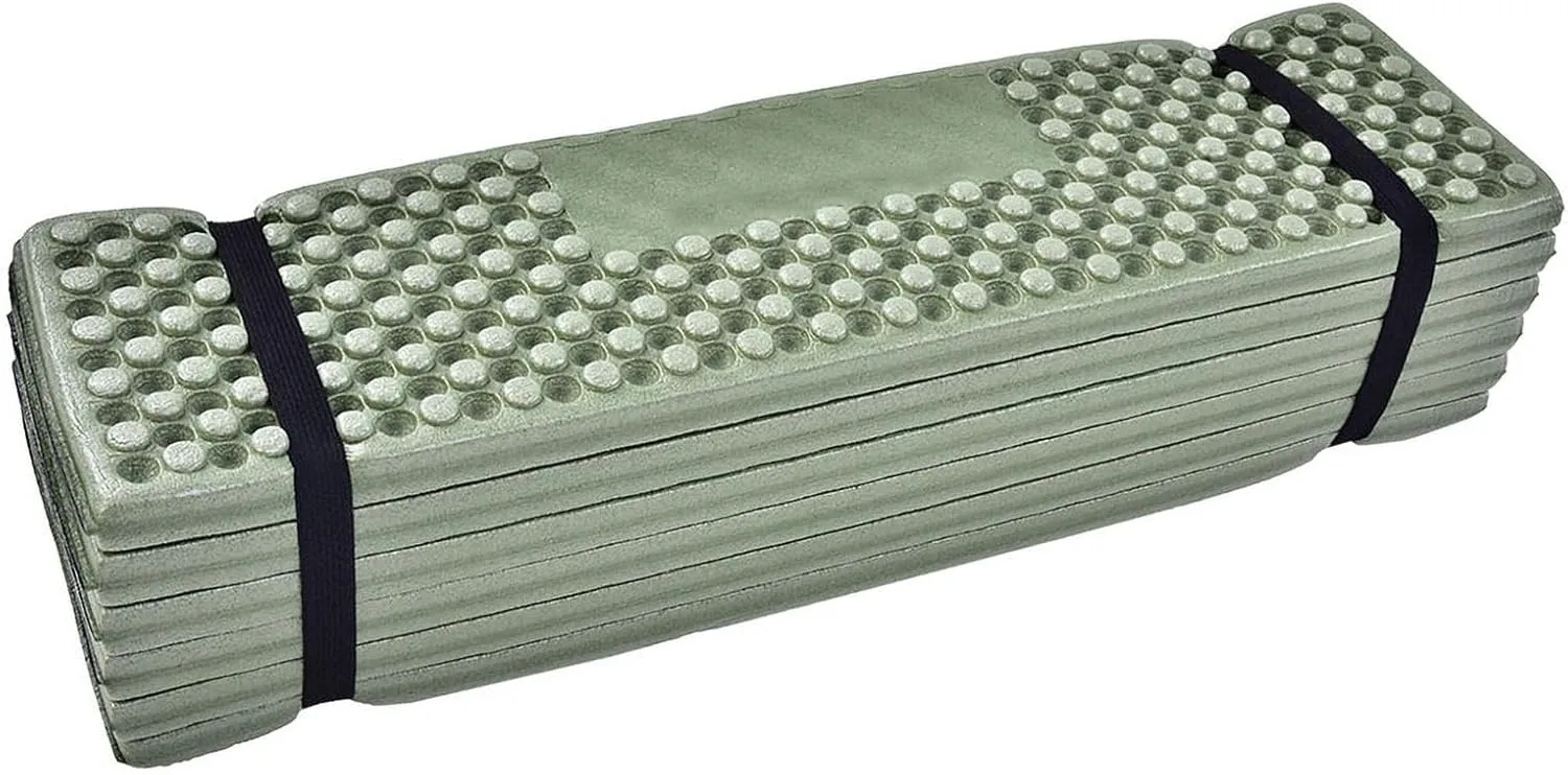 YOUTHINK Foldable Sleeping Pad, Soft Compact Cushion Universal Mattress for Beach Tent Fishing Hiking Backpacking Picnic