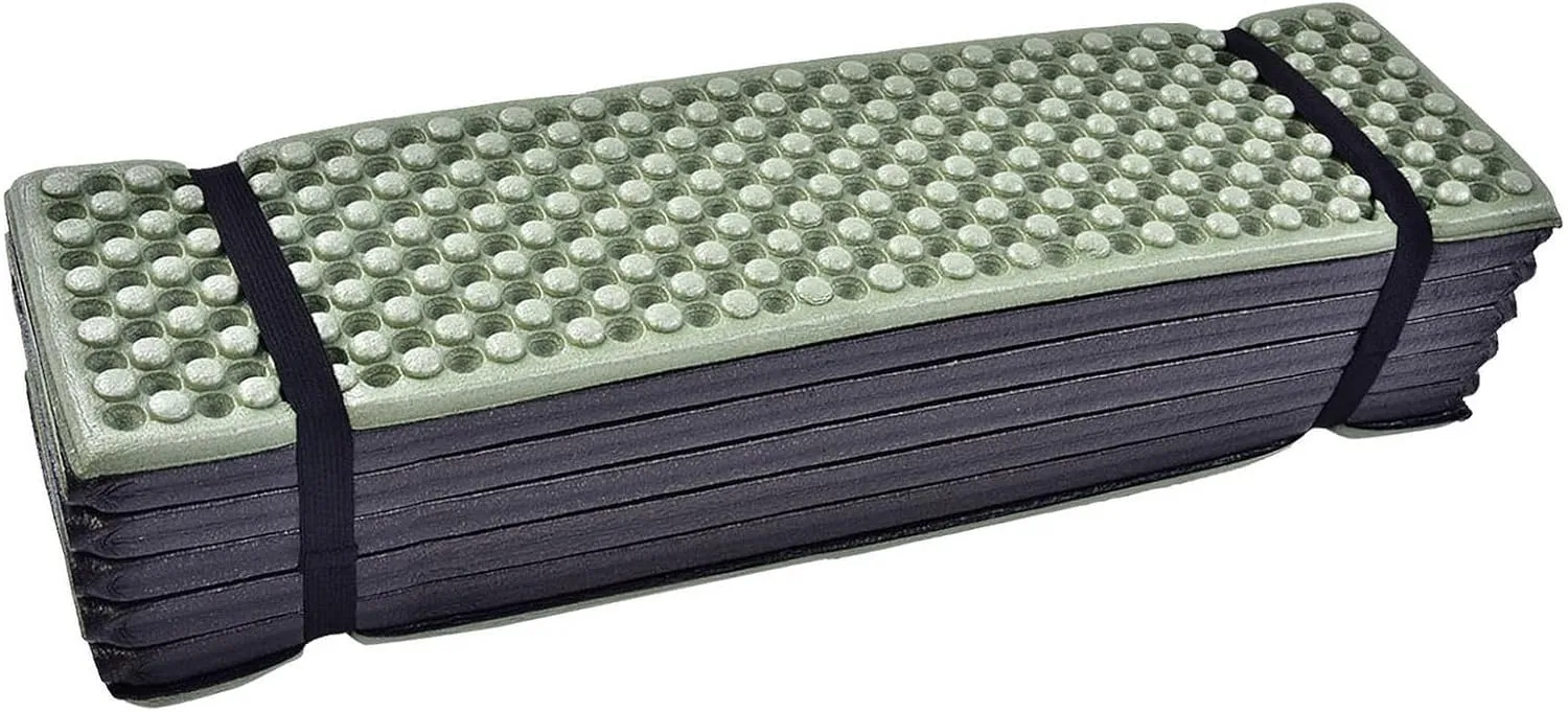 YOUTHINK Foldable Sleeping Pad, Soft Compact Cushion Universal Mattress for Beach Tent Fishing Hiking Backpacking Picnic