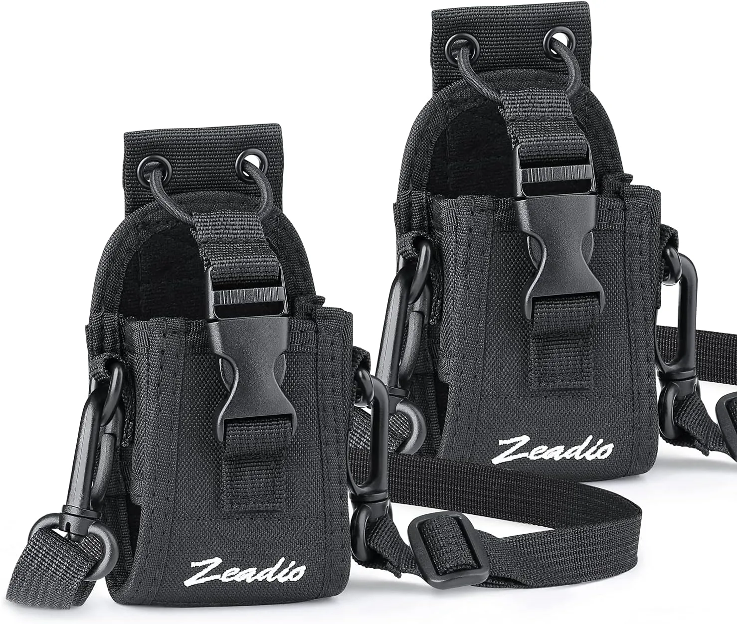 Zeadio Multi-Function Pouch Case Holder for GPS Phone Two Way Radio (ZNC-A, Pack of 2)