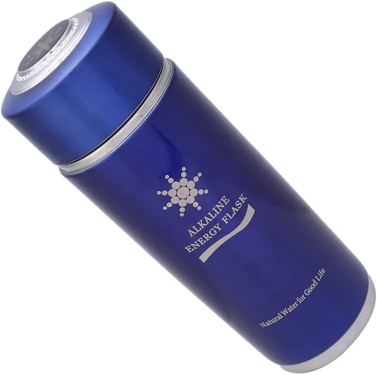 ZJchao Hydrated Water Bottle, Smart Water Bottle Hydro Bottle Energy Water Bottle Portable Nano Balance Bottle Nano Cup Nano Energy Bottle for Outdoor Gym Fitness (Blue)