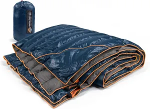 ZOOOBELIVES Ultralight Down Camping Blanket - 1.35lbs, 650 Fill Power Puffy Quilt. Compact & Warm Comforter for Travel, Beach, Hammock, Backpacking - Elevate Your Outdoor Comfort - AlpliveR300